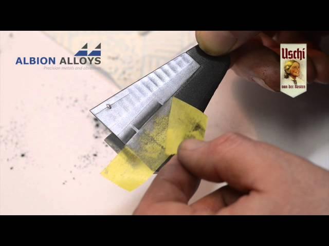 Albion Alloys / Uschi van der Rosten metal polishing powders