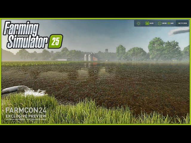 RICE RICE RICE - FS25 (PLANTING & HARVESTING) | Farming Simulator 25