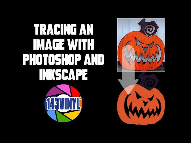 Tracing an Image with Photoshop and Inkscape