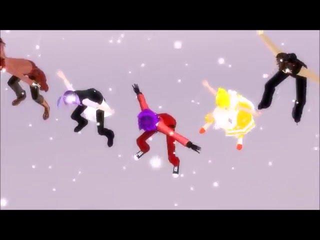 MMD CPPxFNAF Lean on (X-mas Especial)