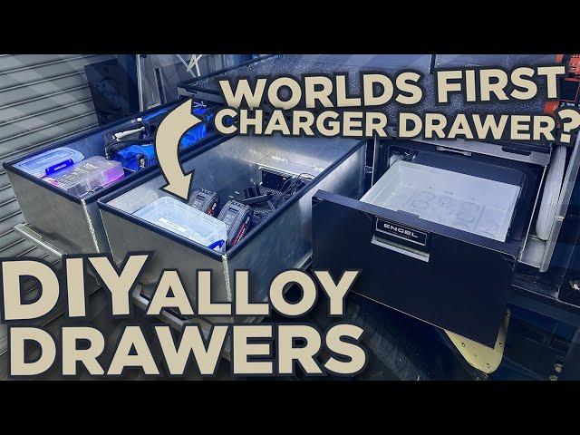 BUILDING drawers for your CANOPY | The Charger Drawer you NEED