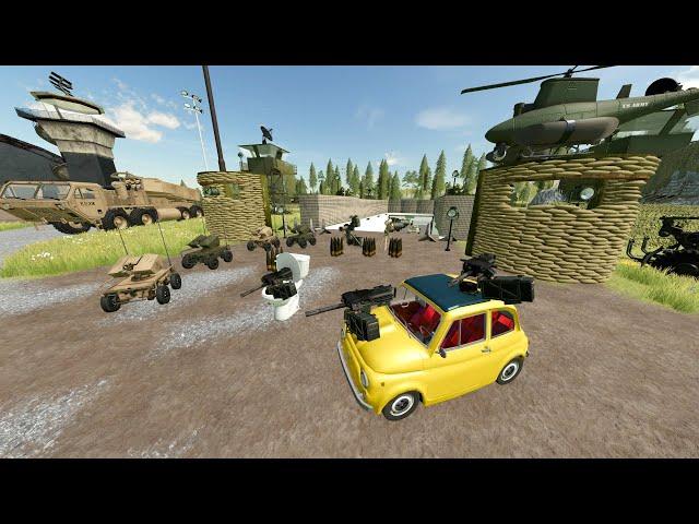 Finding Crazy Army Vehicles in Secret Bunker | Farming Simulator 22