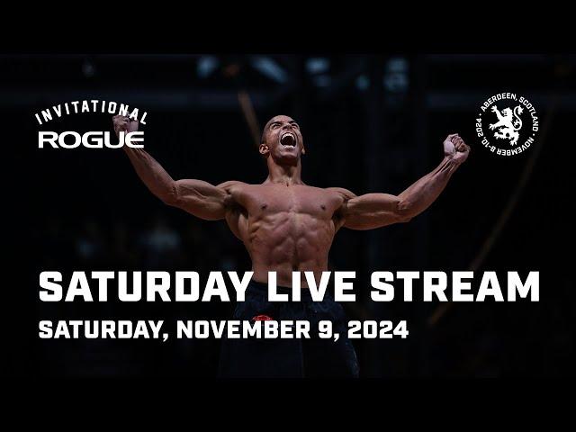 Full Saturday Live Stream | 2024 Rogue Invitational