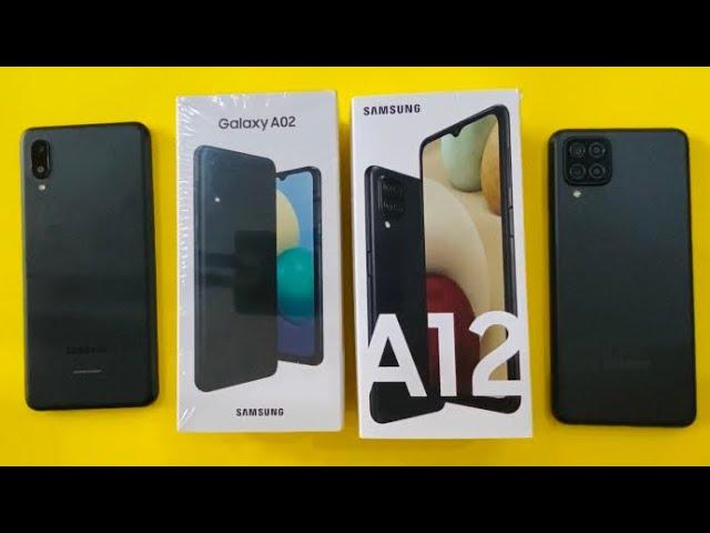 Samsung Galaxy A02 vs Samsung Galaxy A12