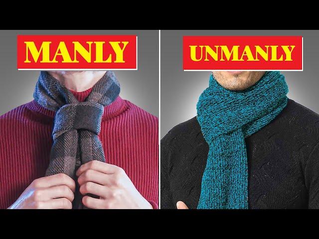 How To Wear A Scarf As A Man (11 ways)