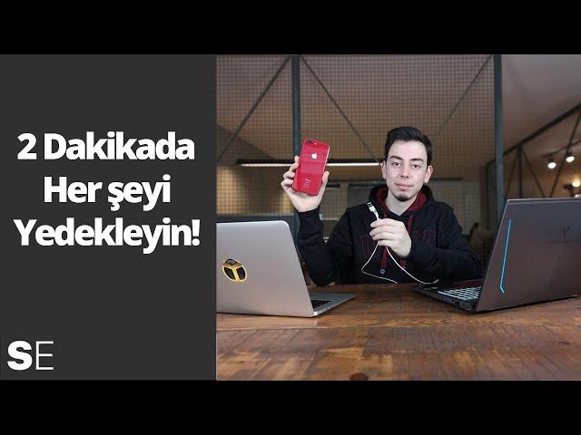 iTunes yedeklemesi nasıl yapılır? - iPhone yedekleme