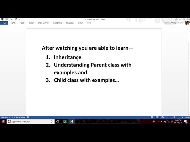 Inheritance, Parent Class, and Child Class with examples in Python