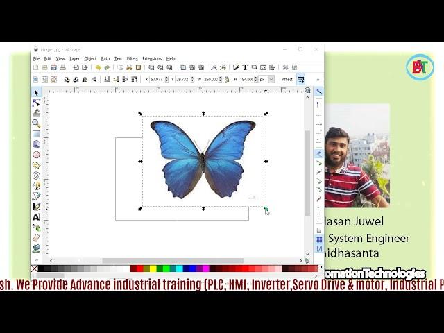 How To convert Image into G-Code Bangla Tutorials || G-Code Generator |Inkscape | Lecture 01