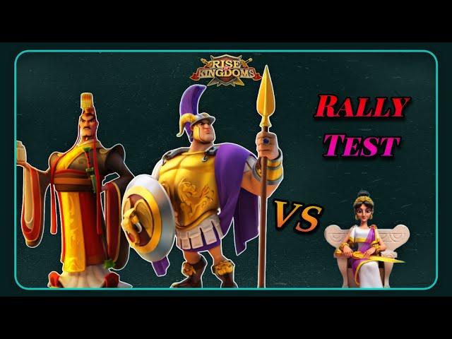 Pyrrhus/Liu Che Rally Test (vs Dido) - Rise of Kingdoms