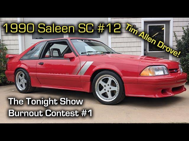 Tonight Show Burnout: 1990 Saleen SC #12 Foxbody Redshred - The PAS Collection Series