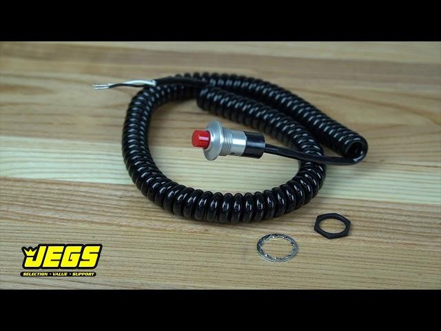 555-10330 JEGS Micro Switch with Cord Fingertip Sized Button