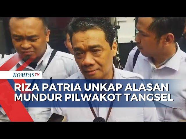 Riza Patria dan Marshel Widianto Mundur dari Pilwakot Tangsel, Siapa yang Diusung Partai Gerindra?