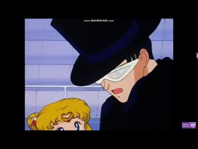 Evil Tuxedo Mask vs  Skater Youma + Sailor Moon