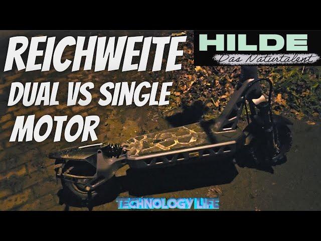 Effizienz-Check,Hilde2.0 Dual Vs Single Motor