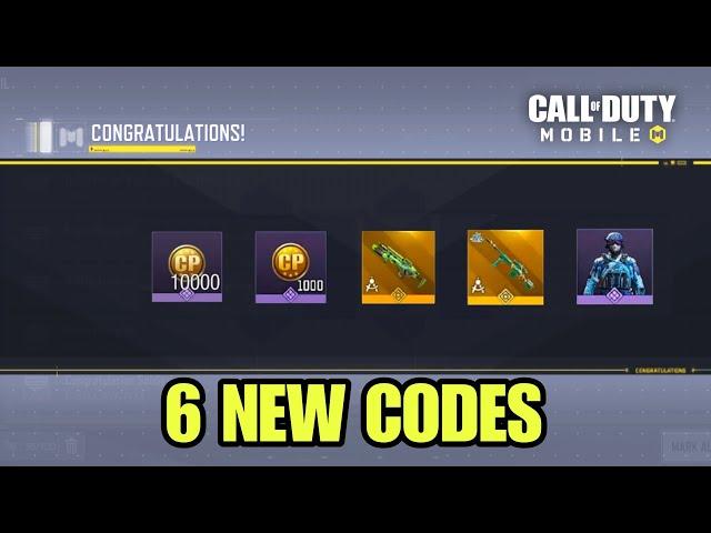 *NEW CODES* CODM REDEEM CODES 2024 | COD MOBILE CODES | CALL OF DUTY MOBILE CODE