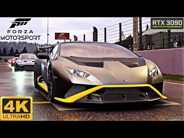 Next Gen Graphics in Forza Motorsport - Lamborghini STO in 4k 60FPS Ultra settings RTX 3090 Gameplay