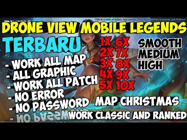 DRONE VIEW MOBILE LEGENDS TERBARU - UPDATE PATCH TERBARU 1.5.38  NO DETECT 100% AMAN MOBILE LEGENDS