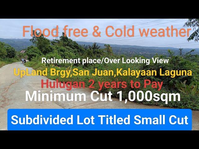 #Vlog246 Farm Lot Titled/Subdivided Lot for sale | Available Cut 1000sqm | Flood free & Cold weather