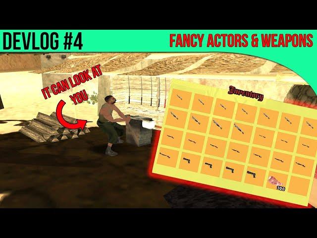 Fancy Actors & Weapon System - SAMP DevLog #4