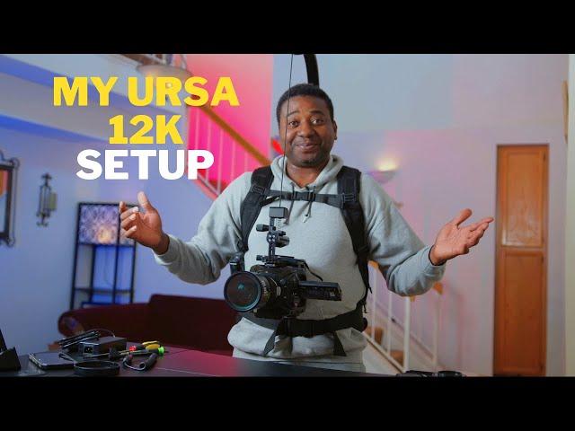 BLACKMAGIC URSA MINI PRO 12K SETUP