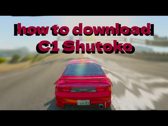 BEAMNG How to download C1 Shutoko