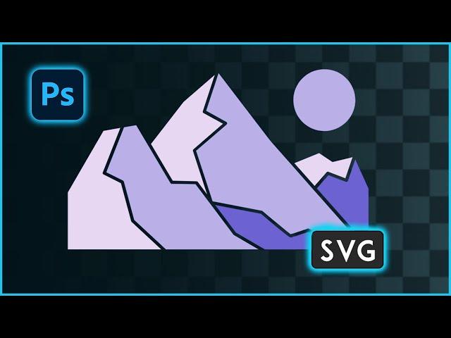 How To Export SVG Files In Photoshop - 2 Fastest Methods