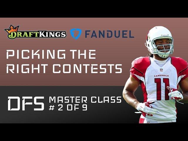NFL DFS Tips: Picking the Right Contest on DraftKings and FanDuel