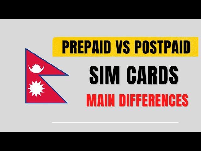 Is prepaid SIM better or postpaid?