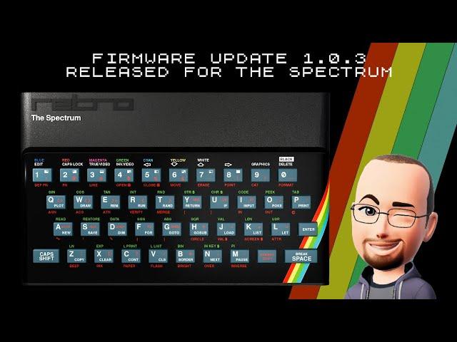 The Spectrum - Firmware Update 1.0.3 Released!