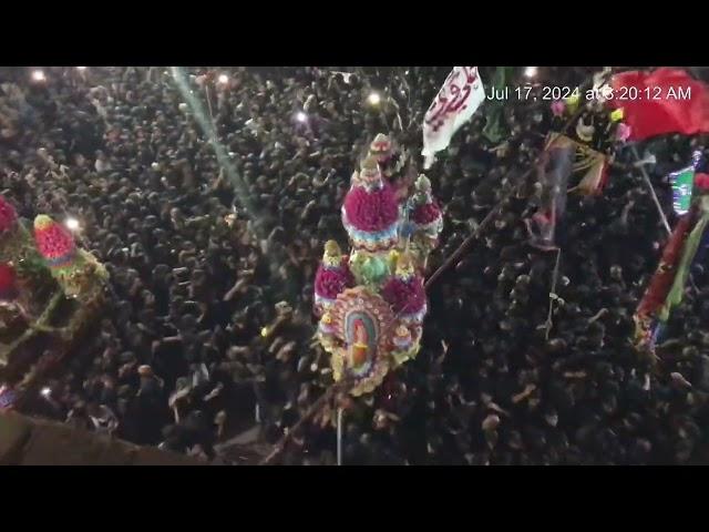 10 muharram Night | Karbala Maula Shikarpur Sindh | Shikarpur Azadari | 10 Muharram Shikarpur 2024