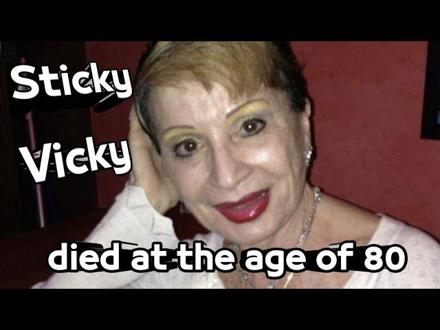 { Interaction } Sticky Vicky  Legendary Benidorm dancer dies aged 80