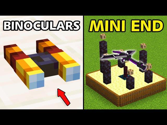 11 SECRET Minecraft Things You Didn't Know You Could Build!