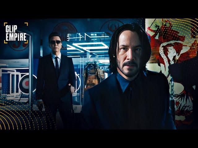 John and Caine Face Off | John Wick: Chapter 4