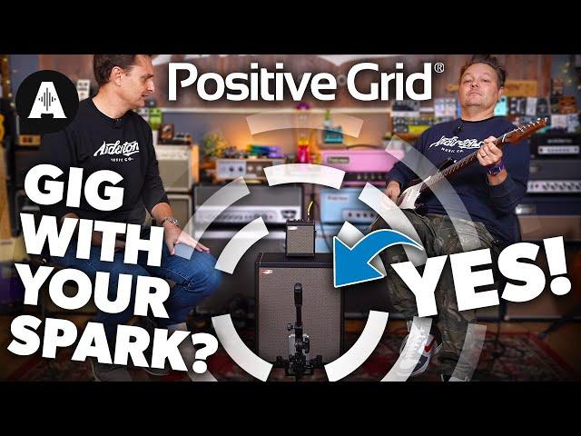 Positive Grid Spark CAB - Make Your Gear Sound Better & Louder with a Great FRFR Cab!