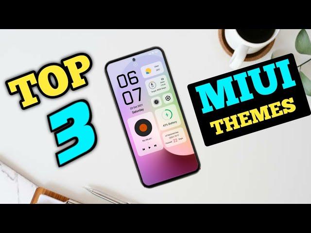 Top 3 MIUI 12 Premium Theme, New Lock Screen, Boot Animation | Best Unique MIUI 12 Theme