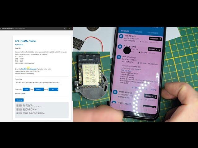 2€ Airtag clone, DIY FindMy OpenHaystack device