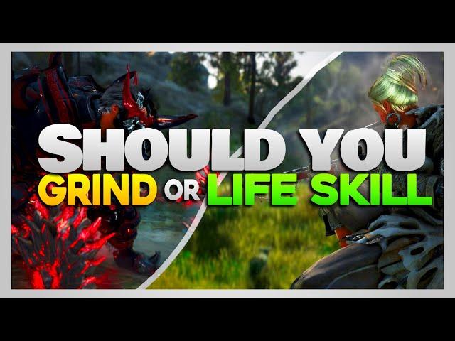  LIFE SKILLS vs GRINDING on BDO