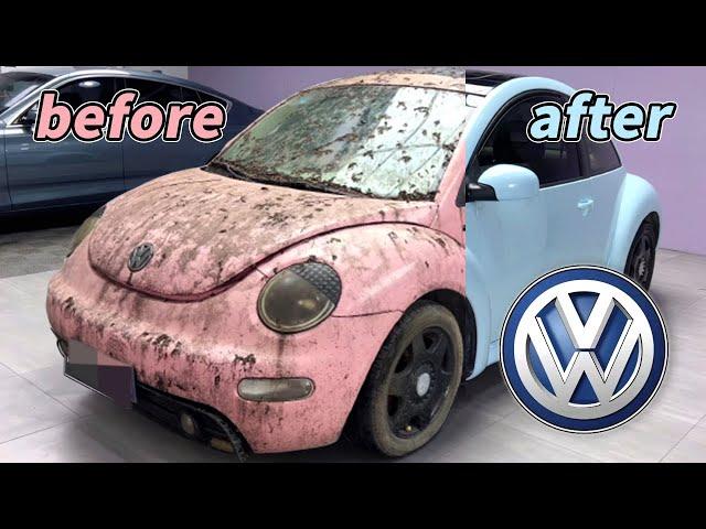 VW Beetle Refurbishment#PaintProtectionFilm