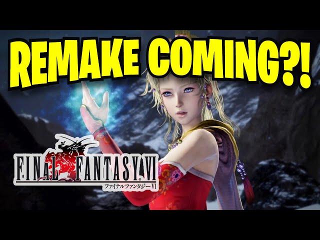 Final Fantasy VI Remake INBOUND? - NEW Final Fantasy VII Ending?