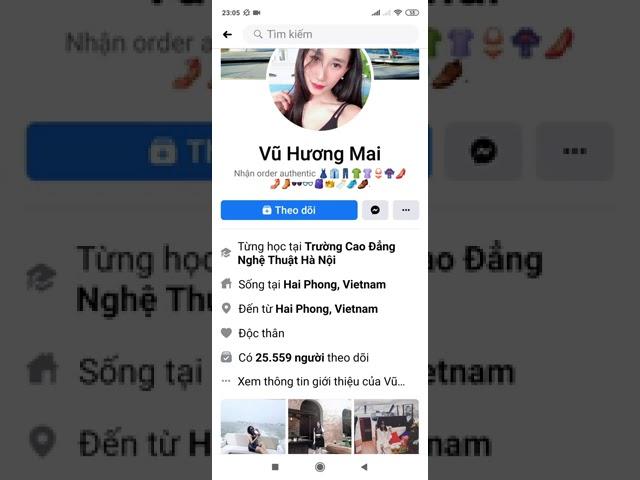 Clip Chân Dung FB Vũ Hương Mai Hai Phong