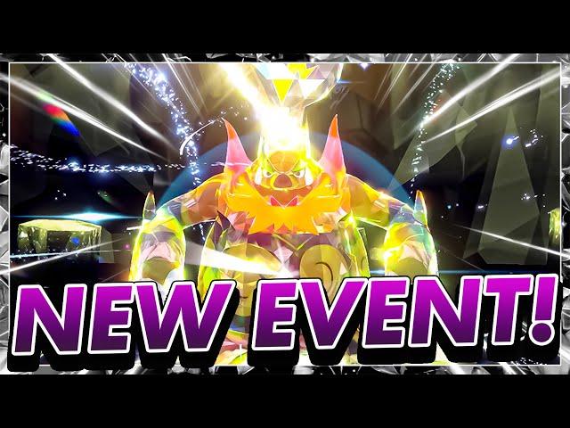 New EMBOAR 7 Star Tera Raid Event ANNOUNCED in Pokemon Scarlet and Violet