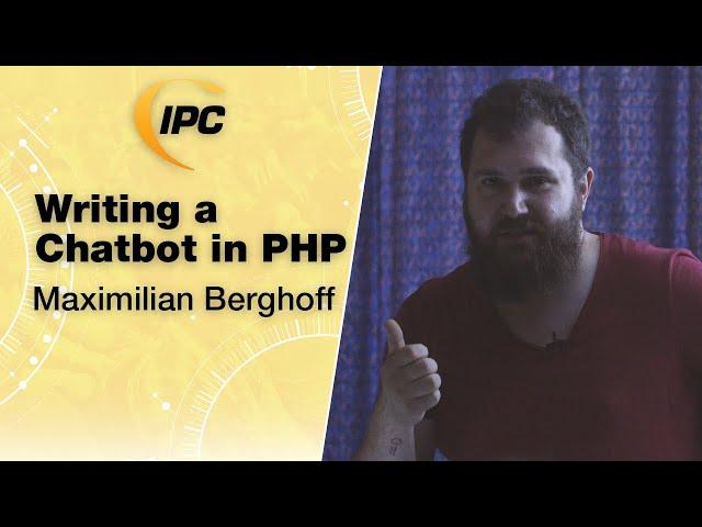 Writing a Chatbot in PHP | Maximilian Berghoff