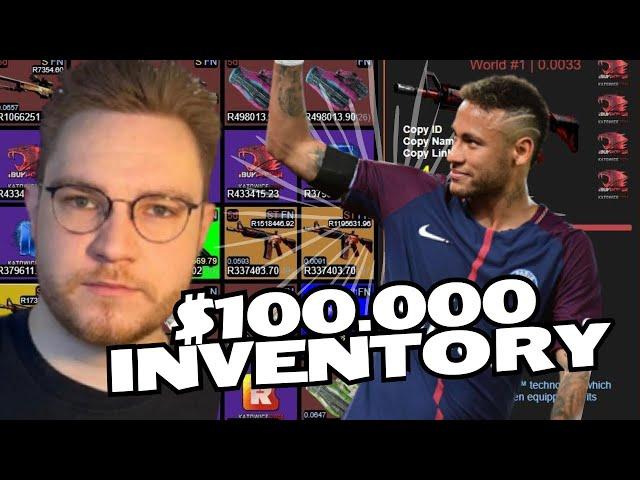 Checking NEYMAR’s CS2 Inventory(You won’t believe what i saw)