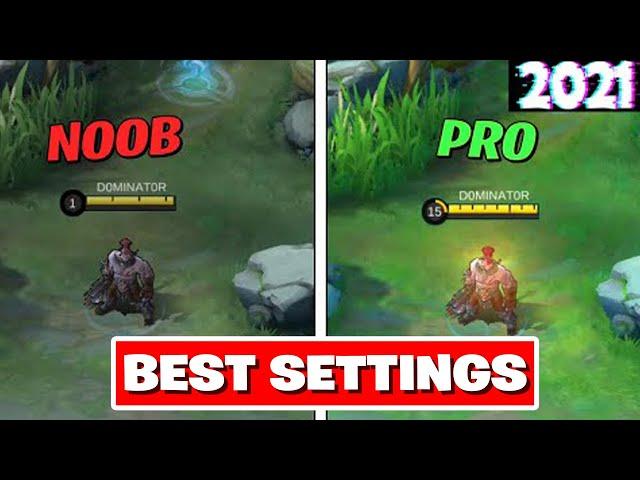 BEST SETTINGS in Mobile Legends 2021 (Updated)