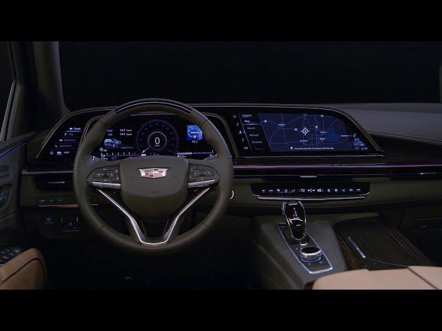 FIRST LOOK: 2021 Cadillac Escalade Interior Design