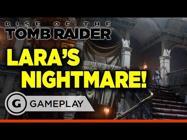 Lara's Nightmare Master Key Gameplay - Rise of the Tomb Raider