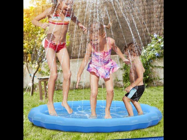 How to Install Splash Pad  Summer Outdoor Water Play Mat