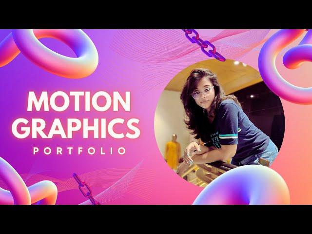 Motion Graphics Portfolio | Joyeeta Saha