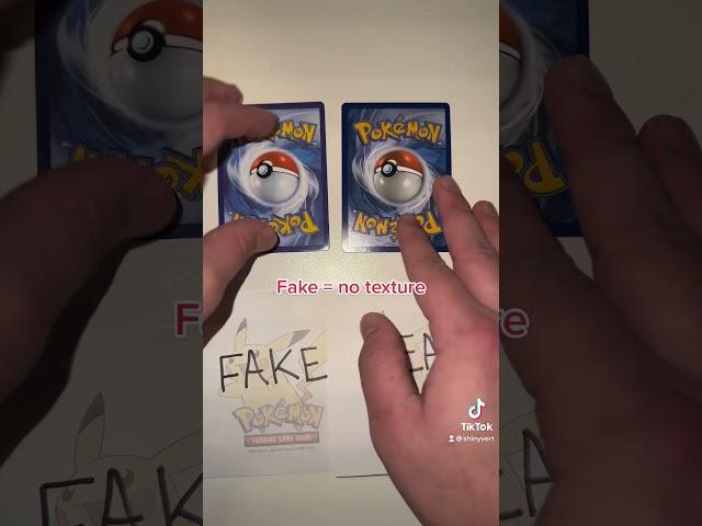 How to spot a FAKE POKÉMON CARD ‼️