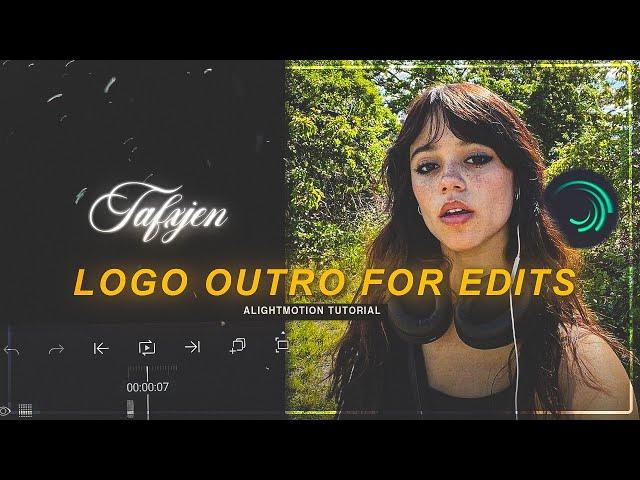 Tiktok watermark outro tutorial | Alightmotion